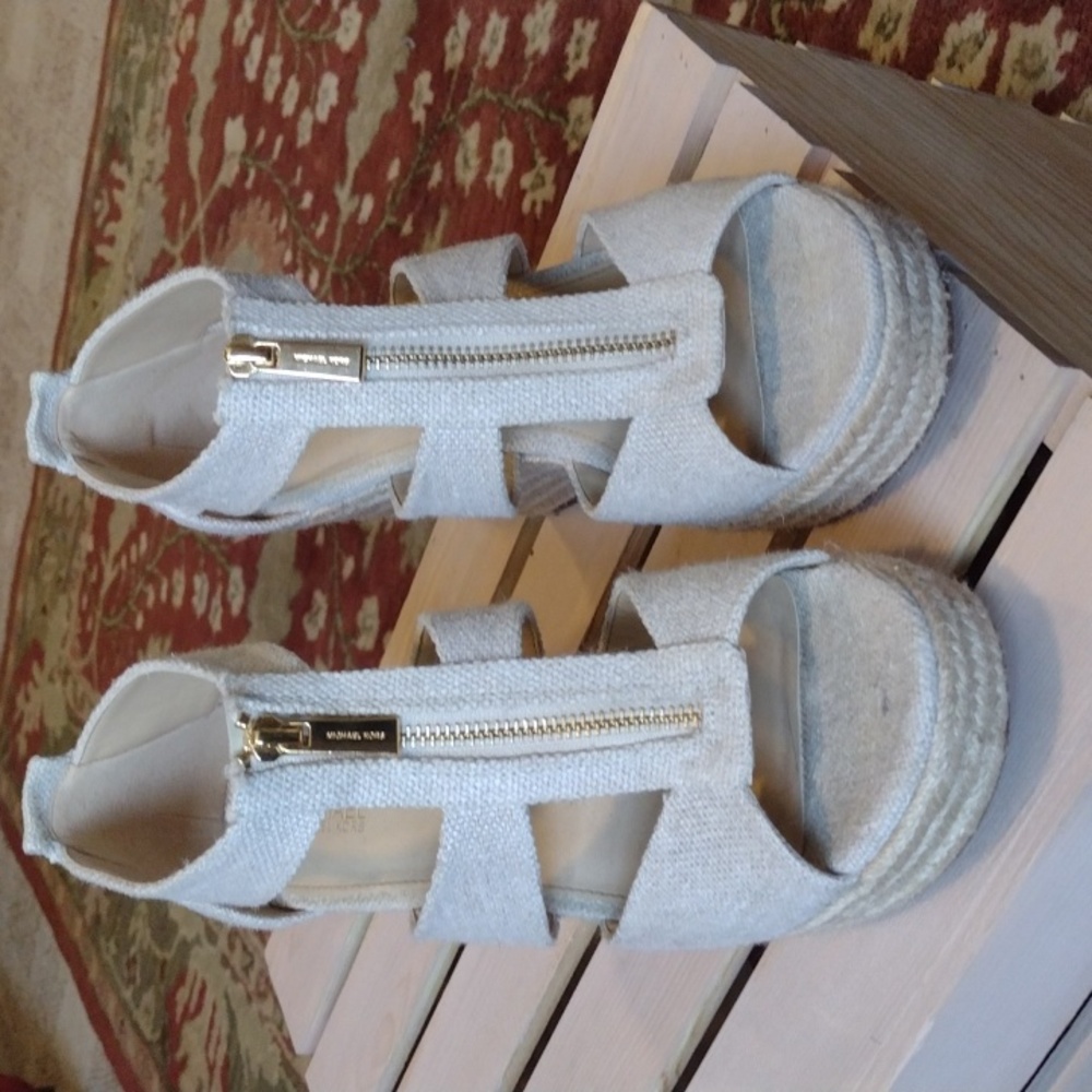 Michael Kors espadrilles. Worn once .